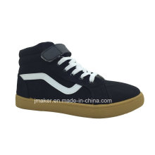 Best Selling High Top Lady Sneaker Canvas Shoes (L109-L)